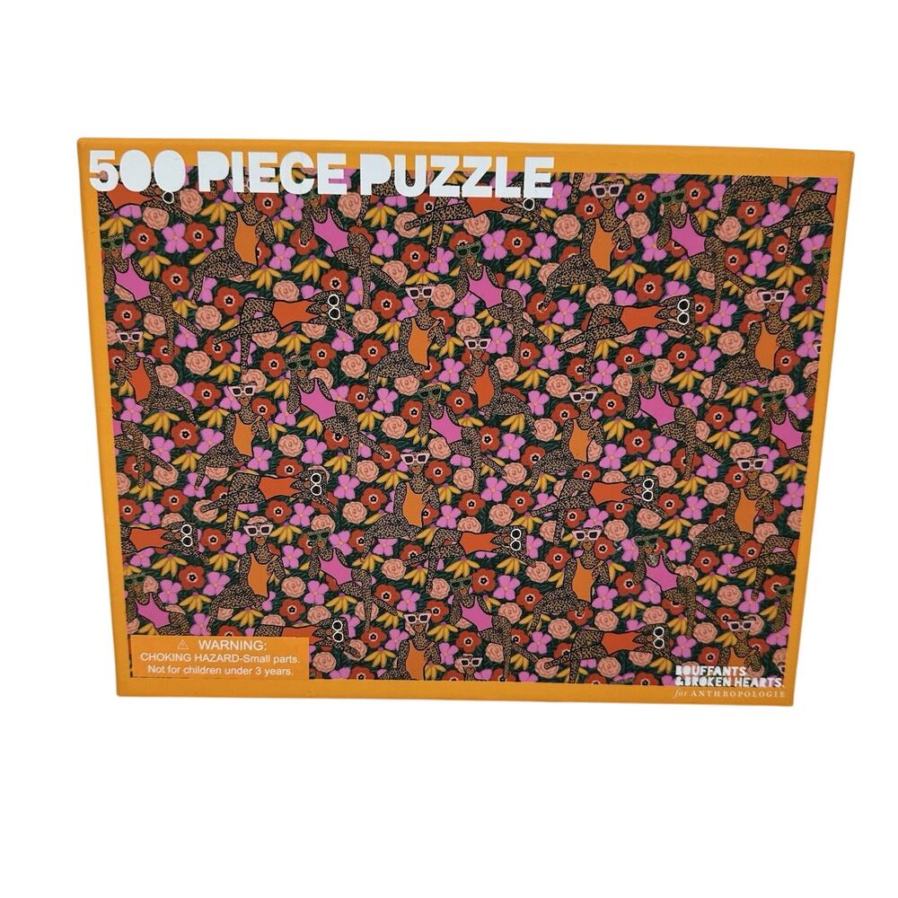 Bouffants and Broken Hearts for Anthropologie Puzzle - Cheetah in a Swimsuit